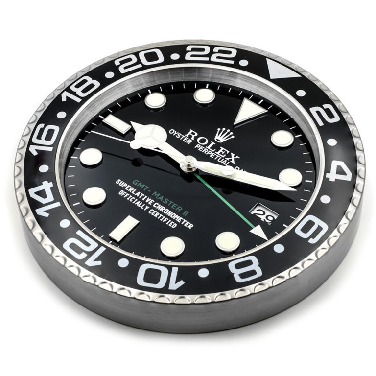 GMT MASTER 2 BLACK DIAL “XL” – BRL-09 DELUXE METAL WALL CLOCK