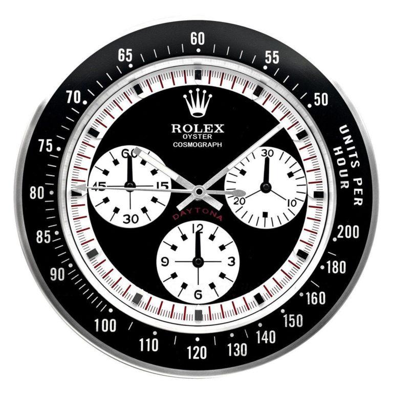 ROLEX WALL CLOCK – PAUL NEWMAN – RL-46 EDITION DELUXE METAL WALL CLOCK