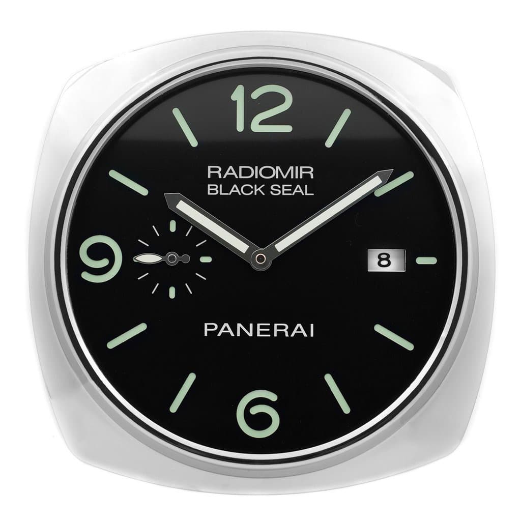 PANERAI WALL CLOCK – RADIOMIR BLACK SEAL PN24 EDITION, 35 CM METAL WALL CLOCK