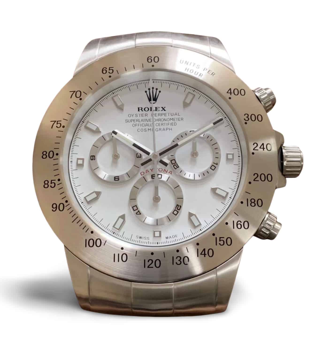 ROLEX WALL CLOCK – “XXL” DAYTONA – WRL-21 EDITION METAL WALL CLOCK