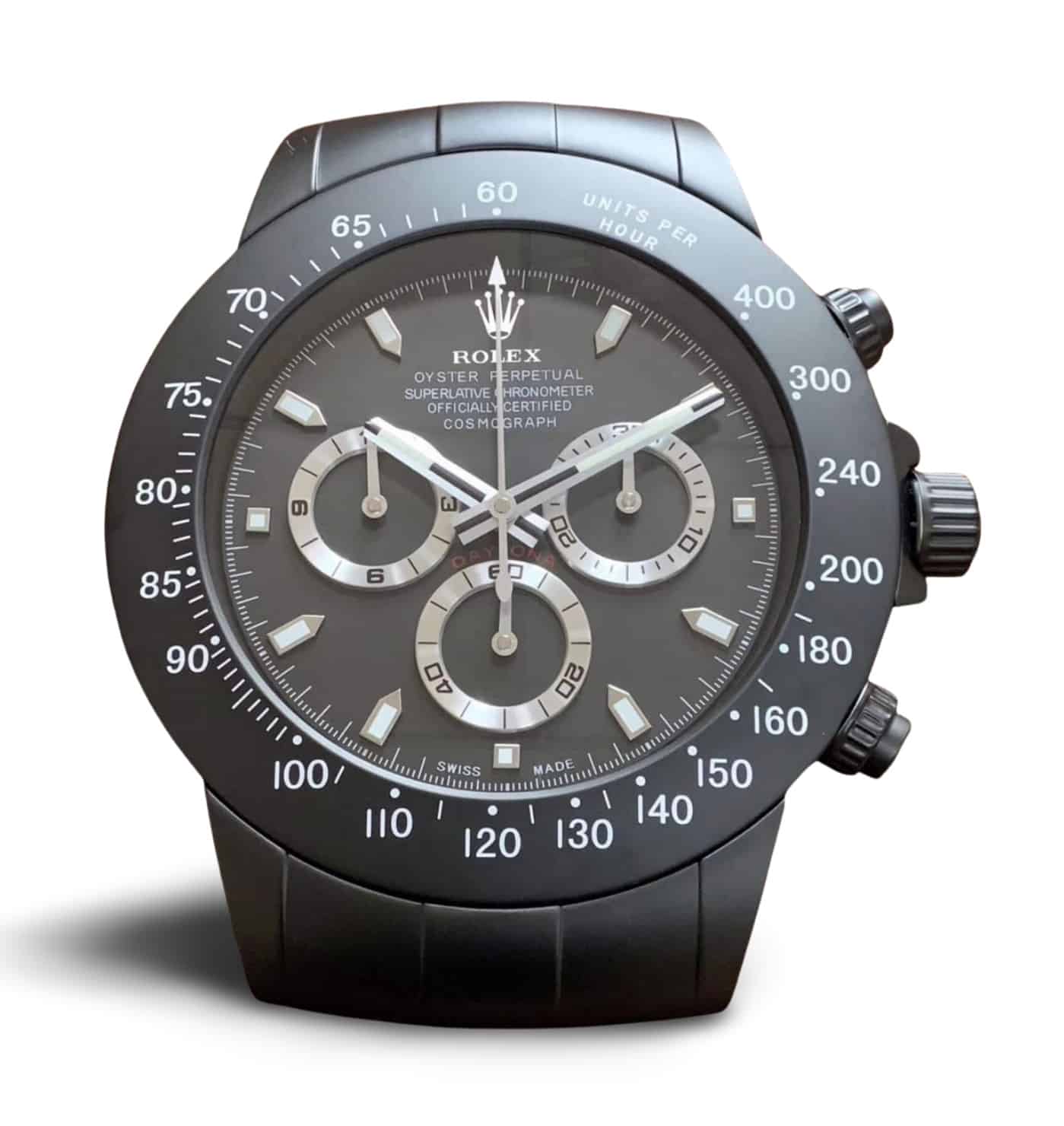 ROLEX WALL CLOCK – “XXL” DAYTONA – WRL-22 EDITION METAL WALL CLOCK