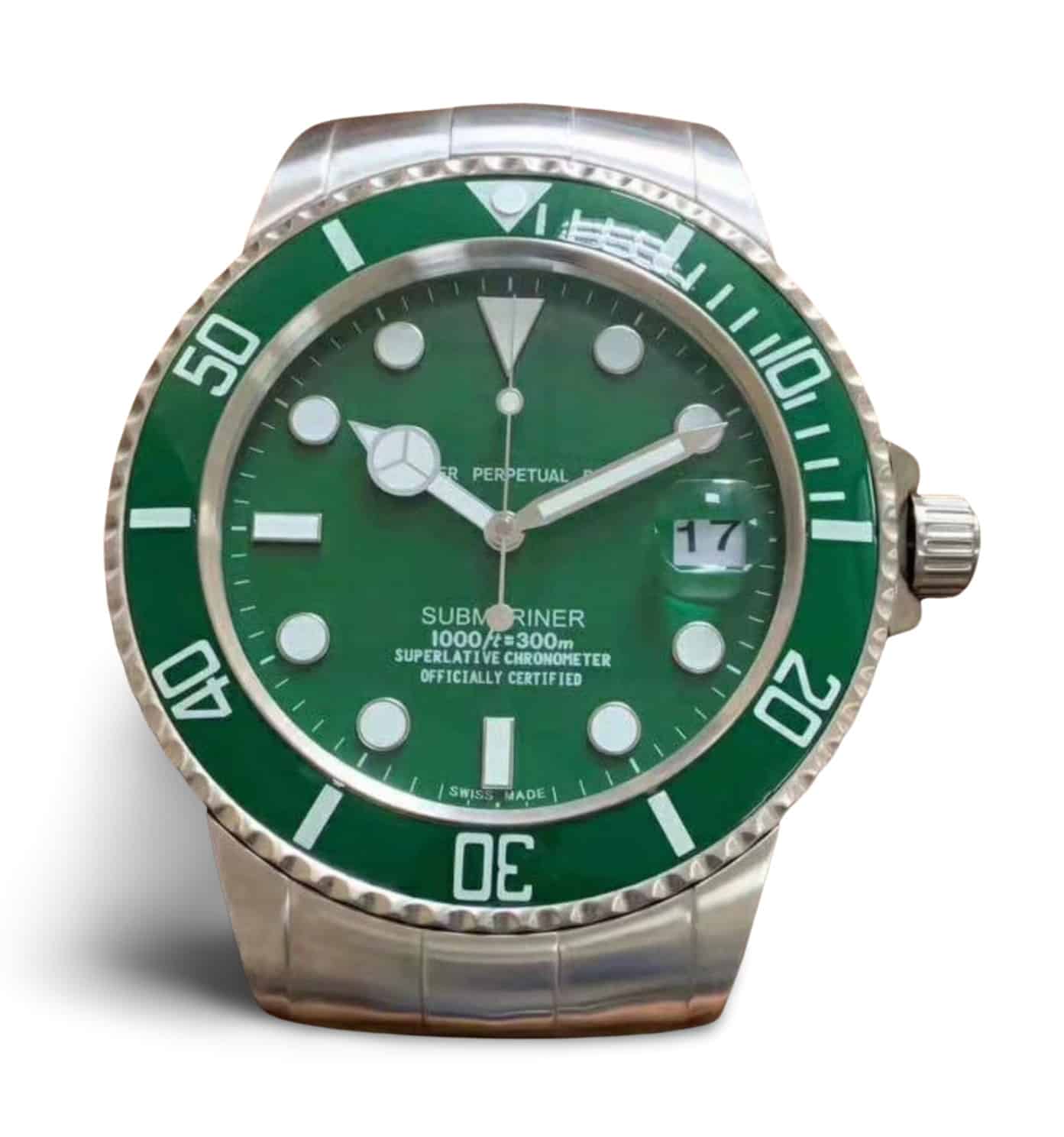 ROLEX WALL CLOCK – “XXL” SUBMARINER – WRL-02 EDITION – DELUXE 35CM METAL WALL CLOCK