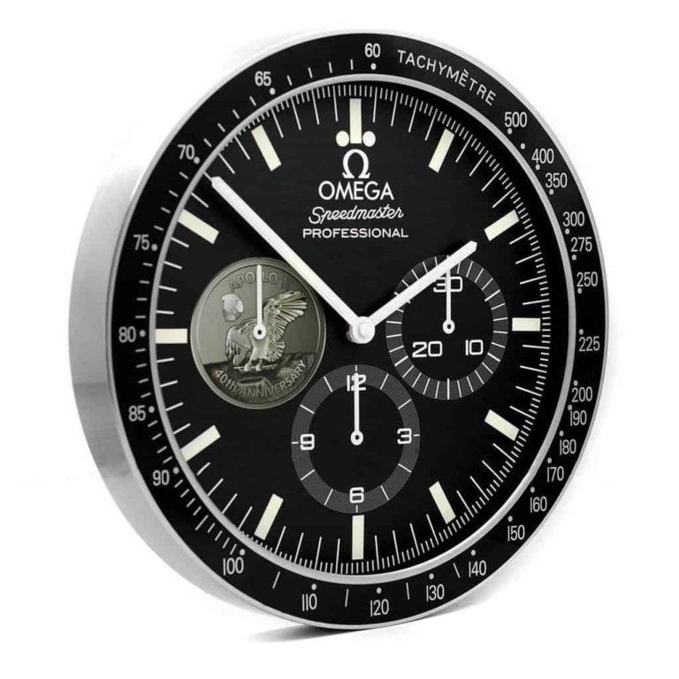 OMEGA WALL CLOCK SPEEDMASTER MOONWATCH – OM2 EDITION