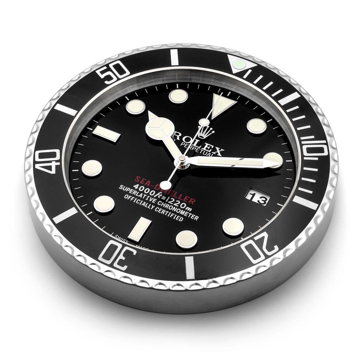 ROLEX WALL CLOCK – SEA-DWELLER – RL-191 DELUXE METAL WALL CLOCK