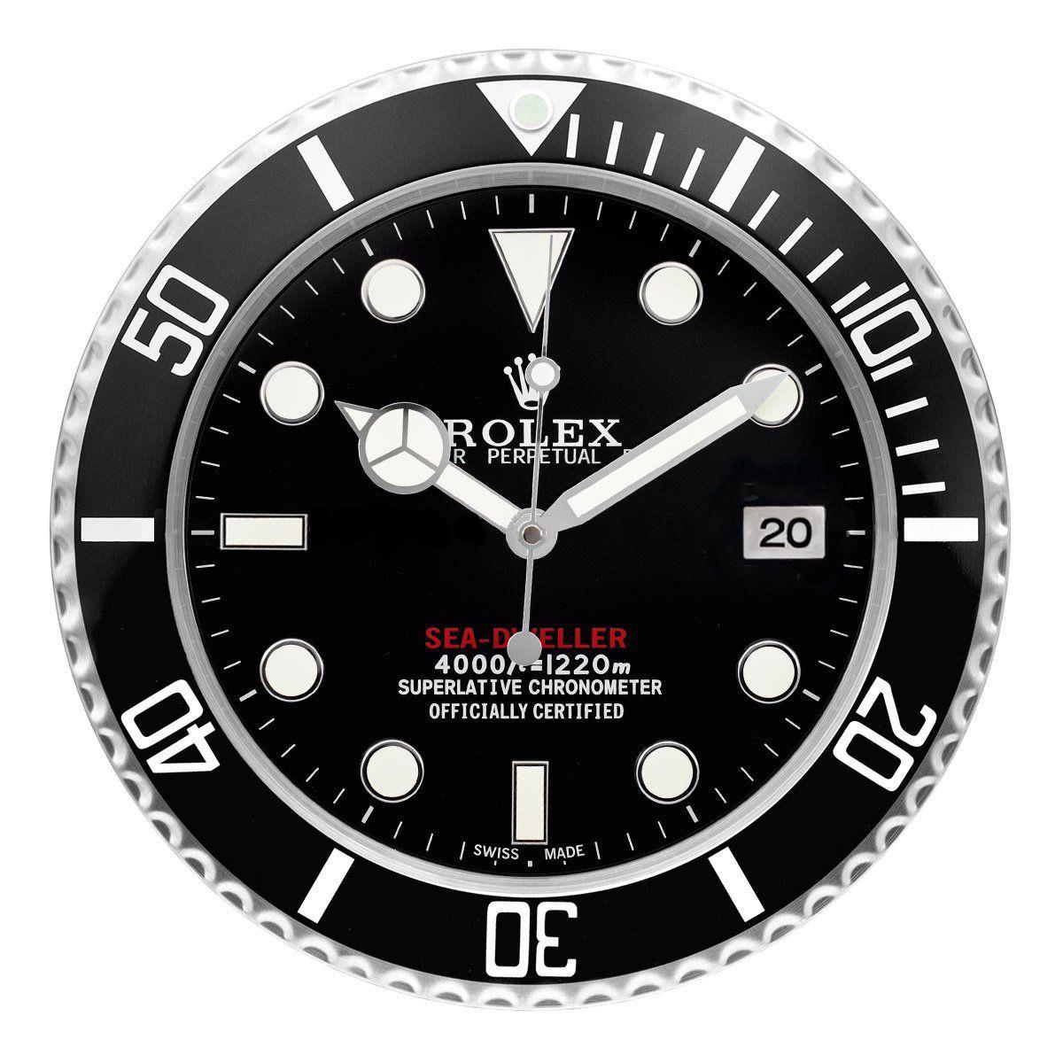 ROLEX WALL CLOCK – SEA-DWELLER – RL-191 DELUXE METAL WALL CLOCK