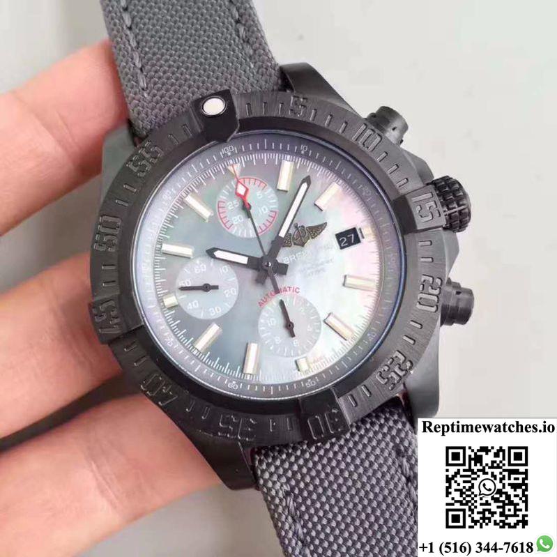 Breitling Avenger Ii Usa Military Limited Edition M13371Bu Gf Factory Mother Of Pearl Dial-Rep Time Watches