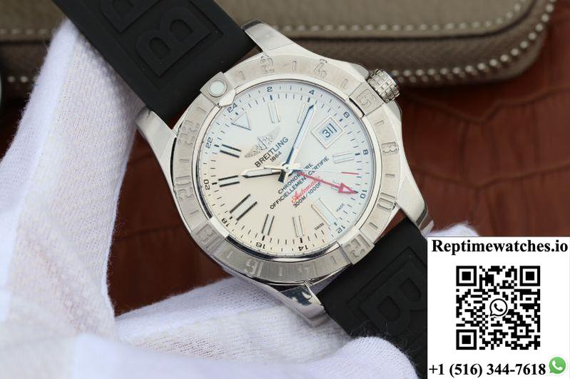 Breitling Avenger Ii Gmt A3239011/G778/153S Gf Factory White Dial-Rep Time Watches
