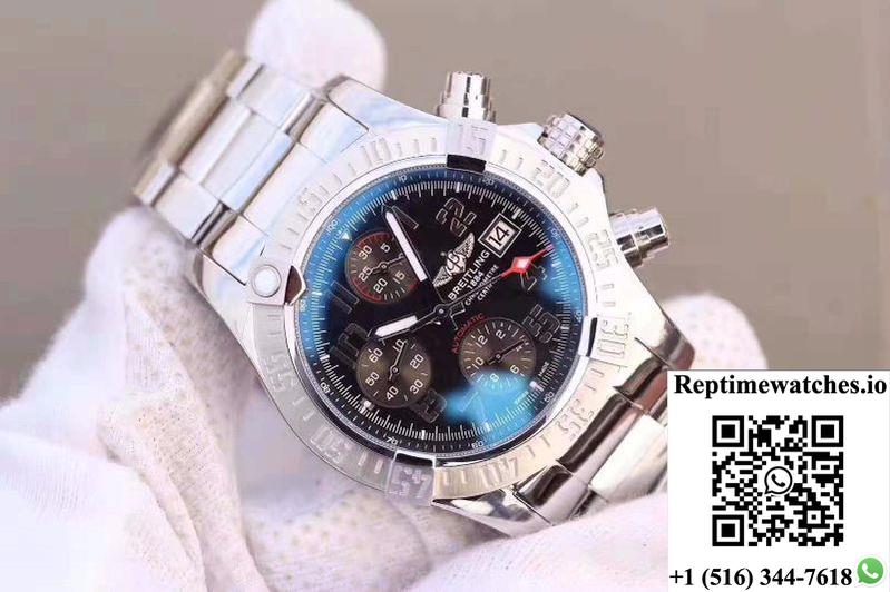 Breitling Avenger Ii A1337111Bc28168A 43Mm Gf Factory Black Dial-Rep Time Watches