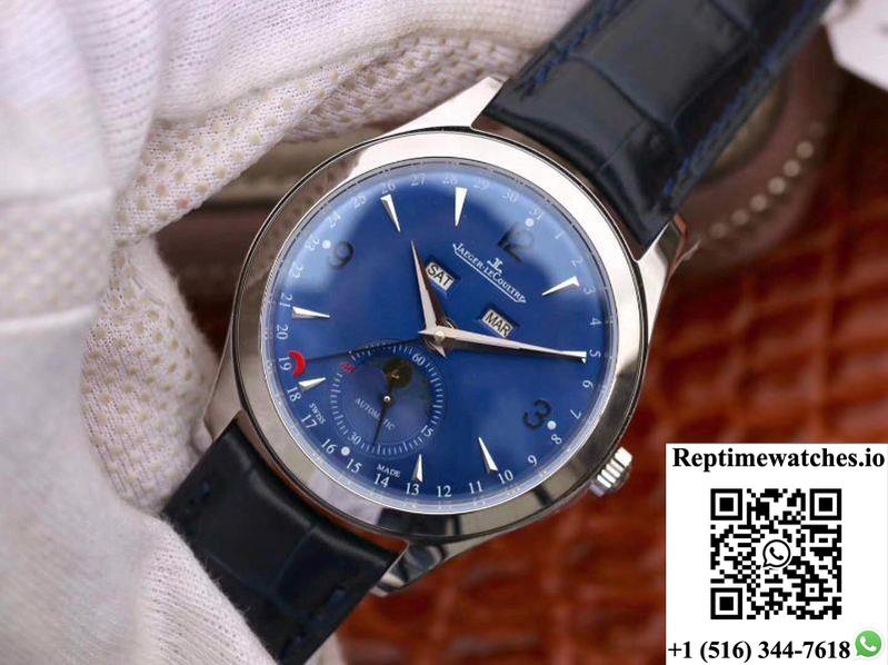 Jaeger-Lecoultre Master Calendar 1558420 Blue Dial Om Factory-Rep Time Watches