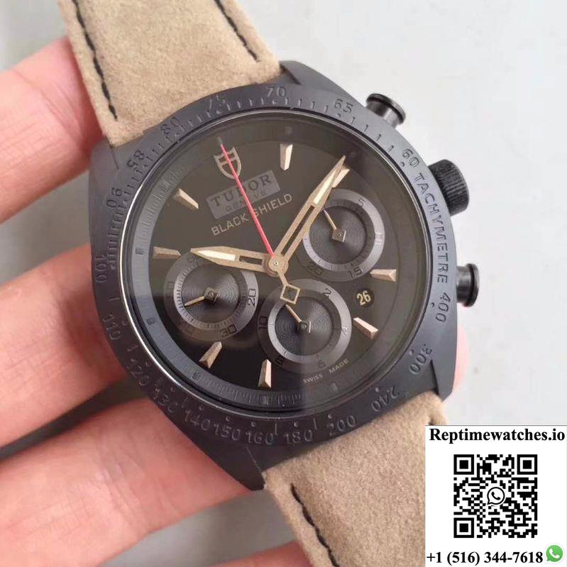 Tudor Fastrider Black Shield 42000Cn Zf Factory Black Dial-Rep Time Watches
