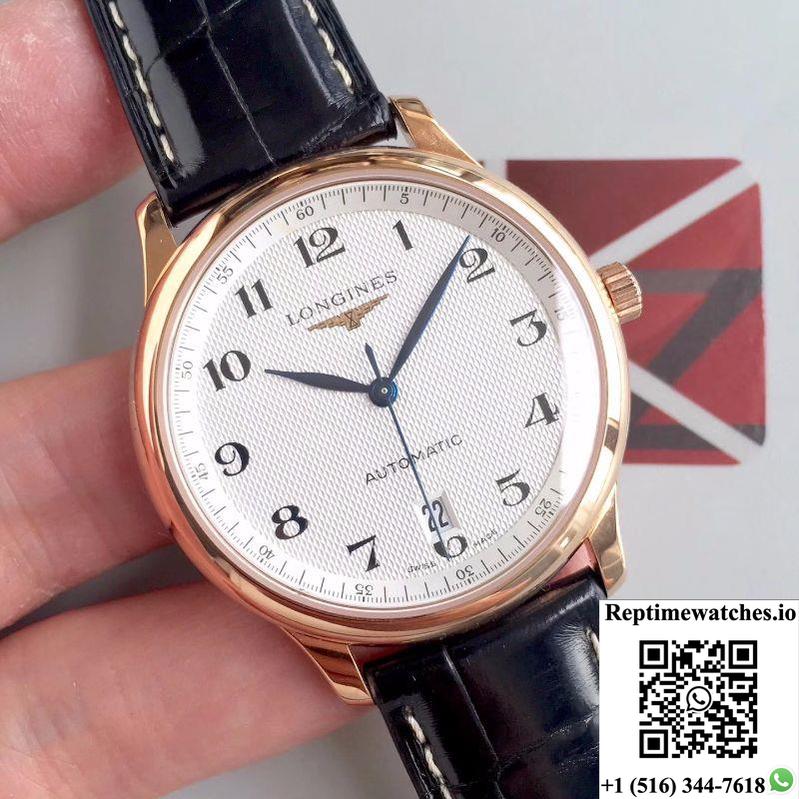 Longines Master Collection L2.820.4.76.2 Kz Factory White Dial-Rep Time Watches