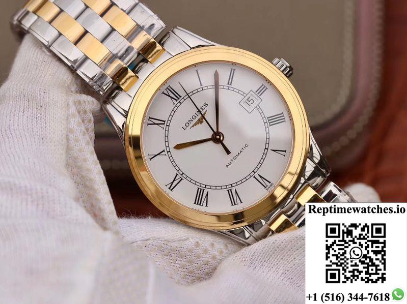 Longines Master Collections L4.874.3.21.7 White Dial-Rep Time Watches