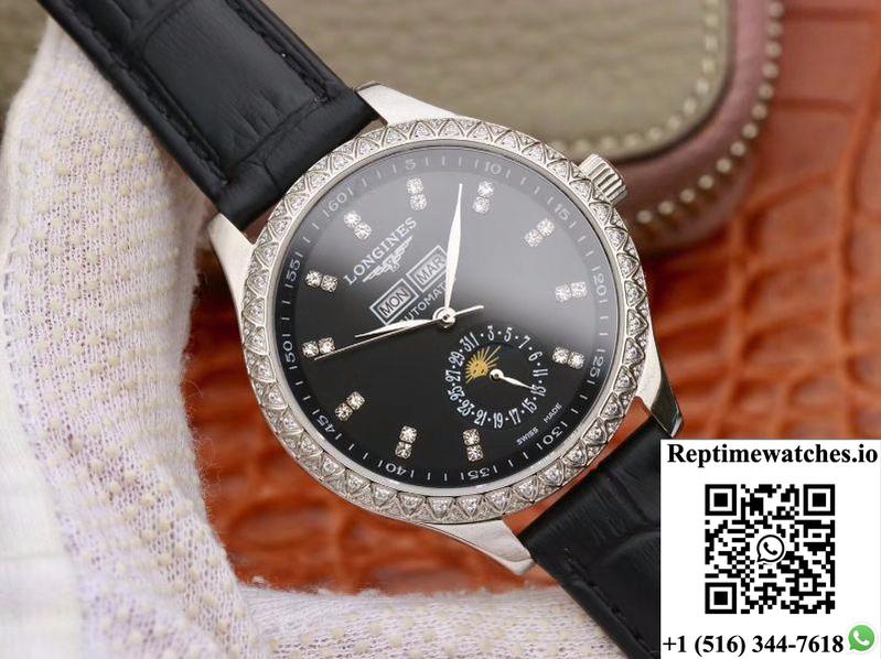Longines Master Collection L2.503.0.83.3 Tw Factory Black Dial-Rep Time Watches