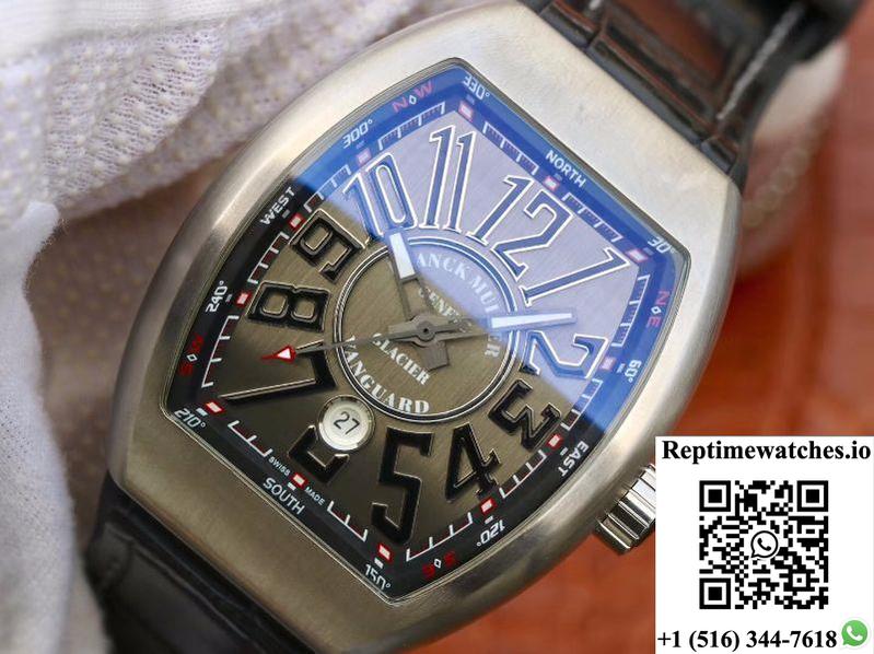 Franck Muller Vanguard V45-03 Gray Dial-Rep Time Watches