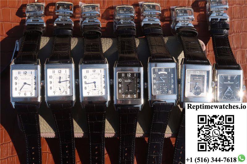 Jaeger-Lecoultre Grande Reverso Q3738420 Silver Dial-Rep Time Watches