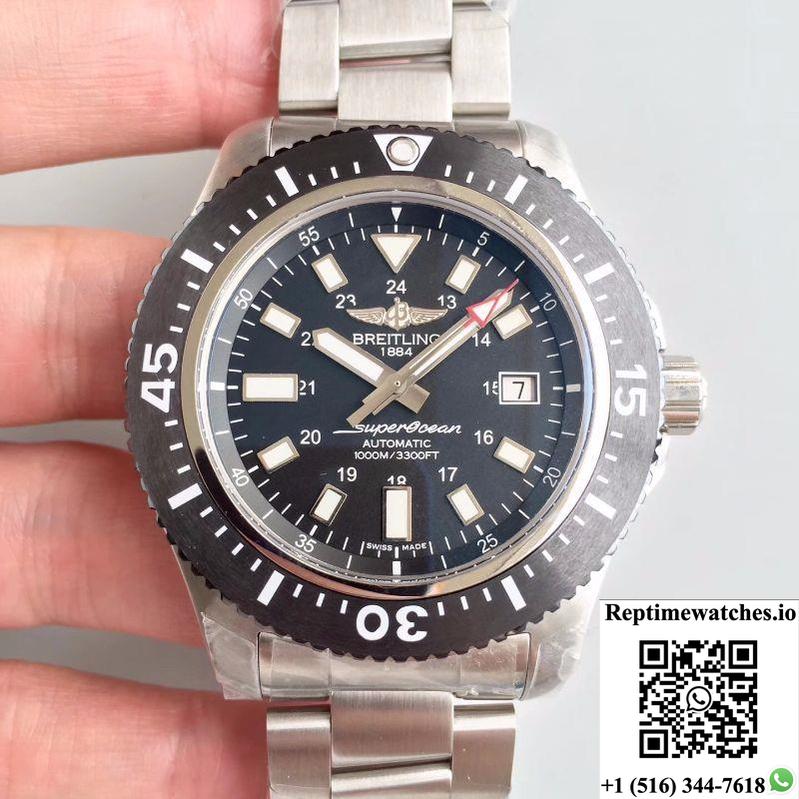 Breitling Superocean 44 Special Y1739310/Bf45/162A Gf Factory Black Dial-Rep Time Watches
