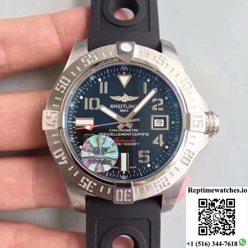 Breitling Avenger Ii Seawolf A1733110/F563/152S Gf Factory Dark Blue Dial-Rep Time Watches