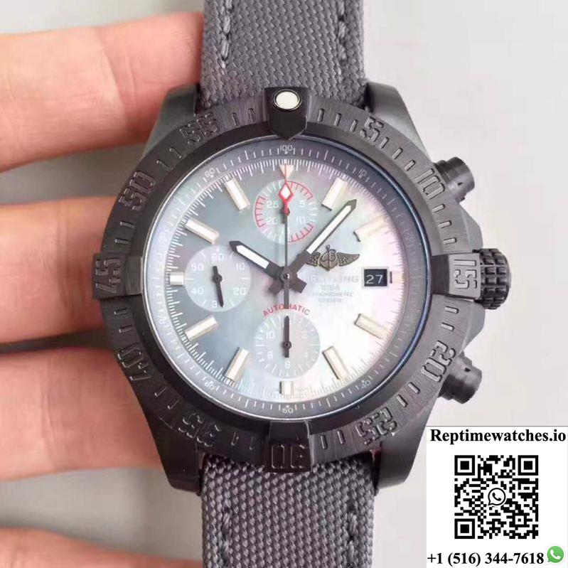 Breitling Avenger Ii Usa Military Limited Edition M13371Bu Gf Factory Mother Of Pearl Dial-Rep Time Watches
