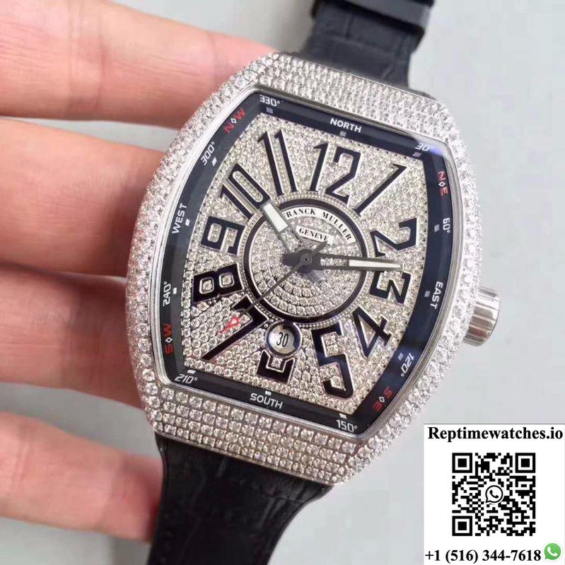 Franck Muller 8880 Sc Dt Diamonds Dial-Rep Time Watches