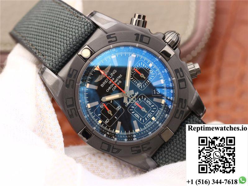 Breitling Chronomat 44Mm Mb0111C3/Be35/153S.M Gf Factory Black Dial-Rep Time Watches