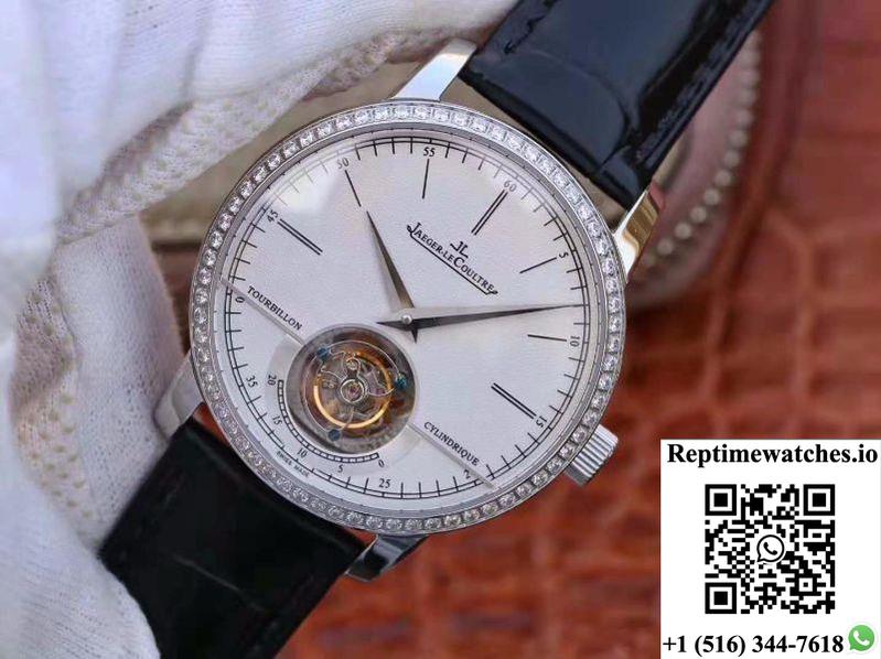 Jaeger Lecoultre Master Grande Tradition Tourbillon 5086420 R8 Factory White Dial-Rep Time Watches
