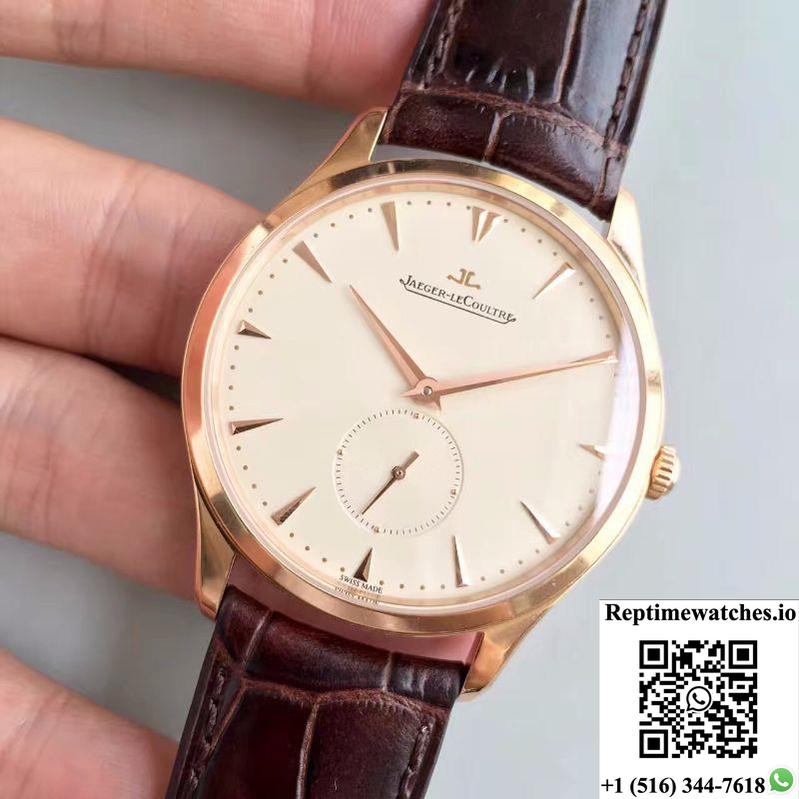 Jaeger-Lecoultre Master Ultra Thin Q1352520 40Mm Zf Factory Creamy Dial-Rep Time Watches