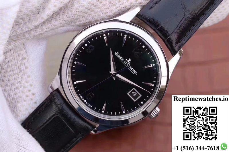 Jaeger-Lecoultre Master Control Date Q1548470 Zf Factory Black Dial-Rep Time Watches