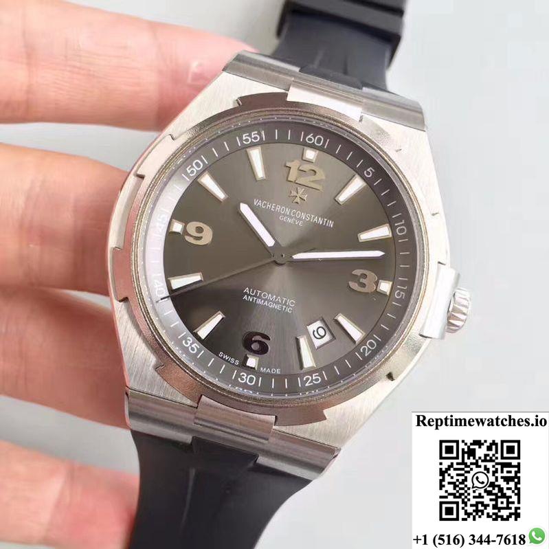 Vacheron Constantin Overseas 47040/000W-9500 Jj Factory Grey Dial-Rep Time Watches