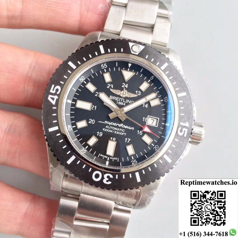 Breitling Superocean 44 Special Y1739310/Bf45/162A Gf Factory Black Dial-Rep Time Watches