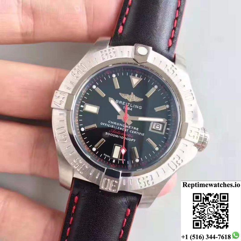 Breitling Avenger Ii Seawolf A1733110/Bc30/435X/A20Basa.1 Gf Factory Black Dial-Rep Time Watches
