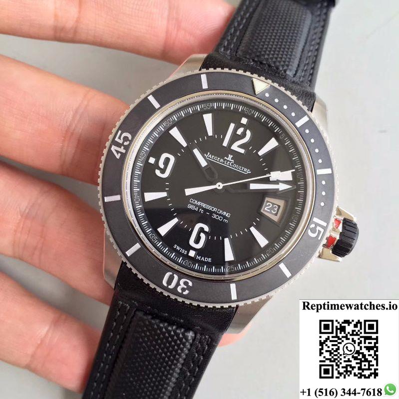 Jaeger-Lecoultre Master Compressor Navy Seals Q2018670 Limited Edition Noob Factory Black Dial-Rep Time Watches