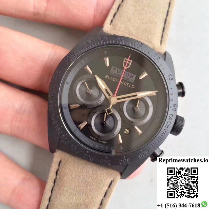 Tudor Fastrider Black Shield 42000Cn Zf Factory Black Dial-Rep Time Watches