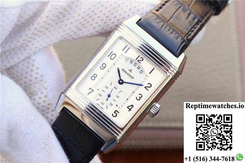 Jaeger-Lecoultre Grande Reverso Q3738420 Silver Dial-Rep Time Watches