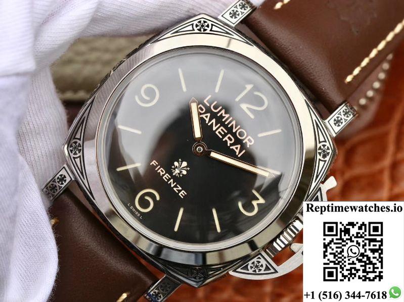 Panerai Luminor Firenze 1950 3 Days Pam00972 Black Dial-Rep Time Watches