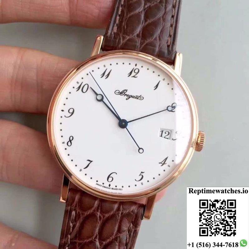 Breguet Classique 5177Br/29/9V6 Mks Factory White Dial-Rep Time Watches