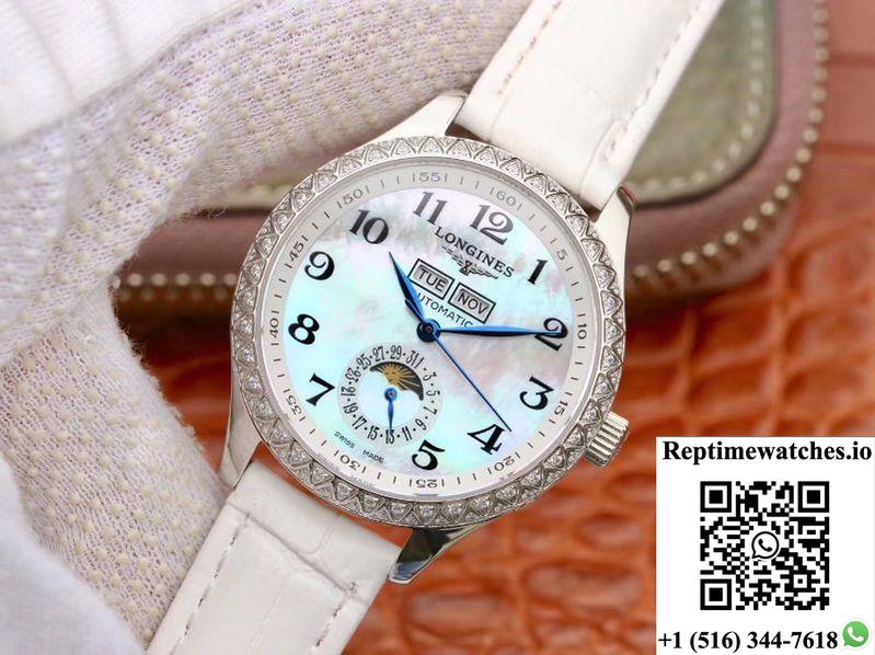 Longines Master Collection L2.503.0.83.3 Tw Factory Mother Of Pearl Dial-Rep Time Watches