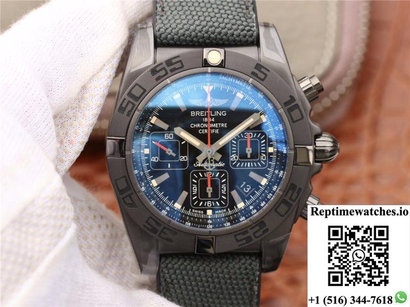 Breitling Chronomat 44Mm Mb0111C3/Be35/153S.M Gf Factory Black Dial-Rep Time Watches
