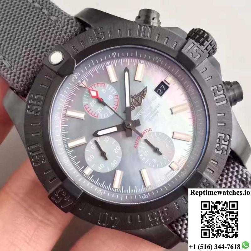 Breitling Avenger Ii Usa Military Limited Edition M13371Bu Gf Factory Mother Of Pearl Dial-Rep Time Watches
