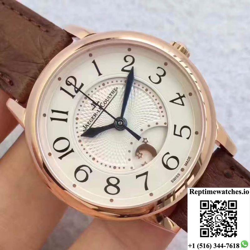 Jaeger-Lecoultre Ladies Rendez-Vous Night &Amp; Day Medium 3442420 White Dial-Rep Time Watches