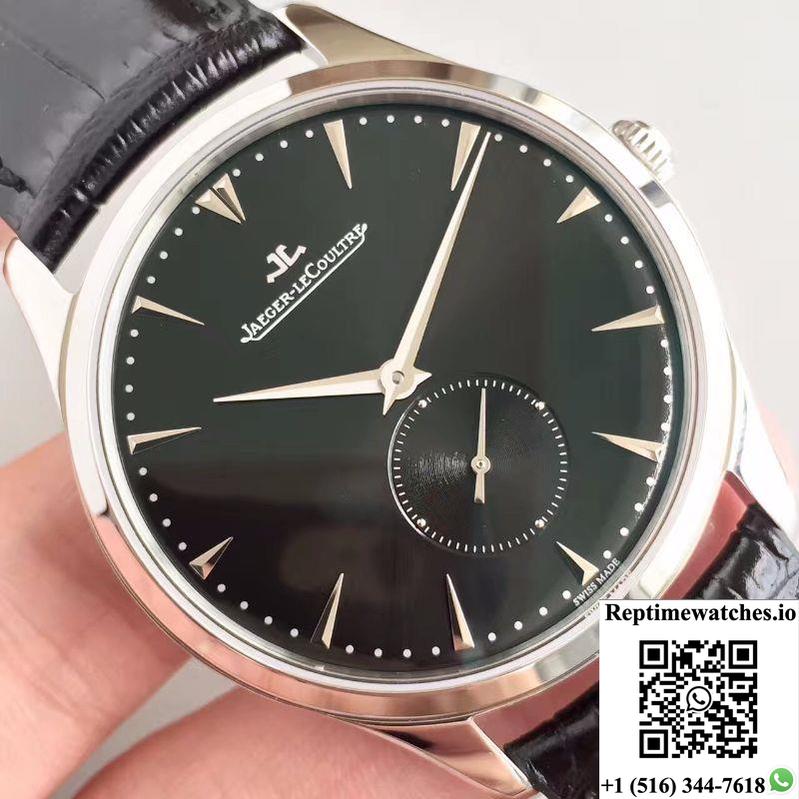 Jaeger-Lecoultre Master Ultra-Thin Q1358470 Zf Factory Black Dial-Rep Time Watches