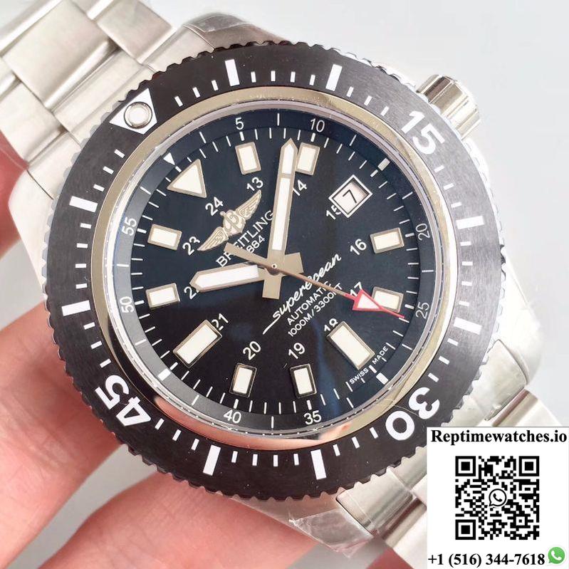 Breitling Superocean 44 Special Y1739310/Bf45/162A Gf Factory Black Dial-Rep Time Watches