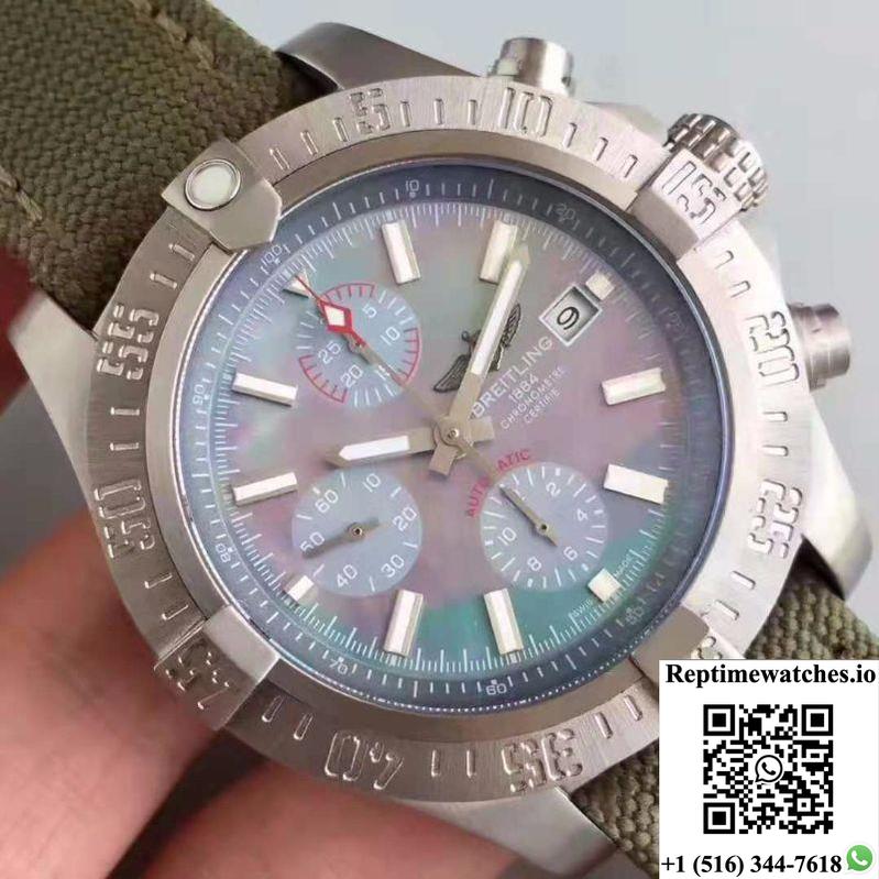 Breitling Avenger Bandit Titanium E1338310/M534/253S/E20Dsa.2 Gf Factory Blue Dial-Rep Time Watches