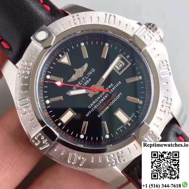 Breitling Avenger Ii Seawolf A1733110/Bc30/435X/A20Basa.1 Gf Factory Black Dial-Rep Time Watches
