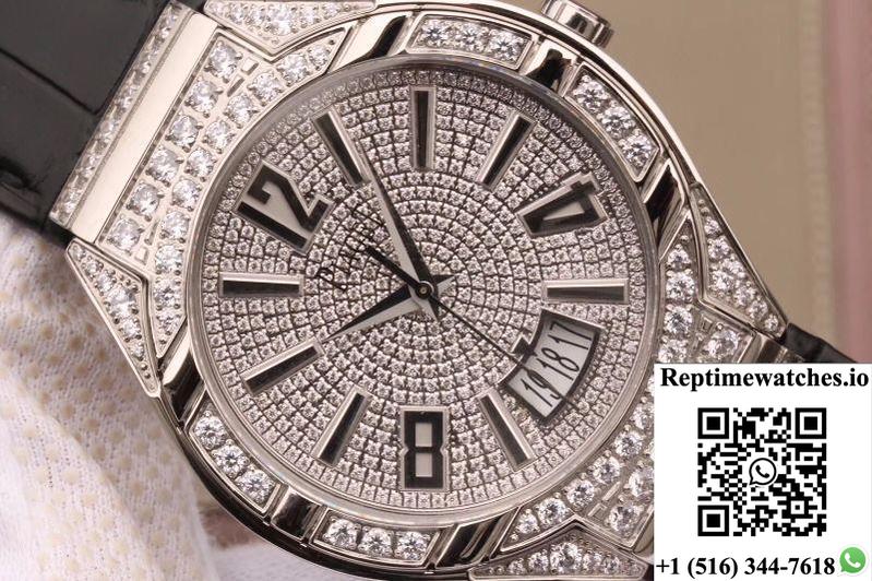 Piaget Polo Mks Factory Stainless Steel Case Diamond Dial-Rep Time Watches