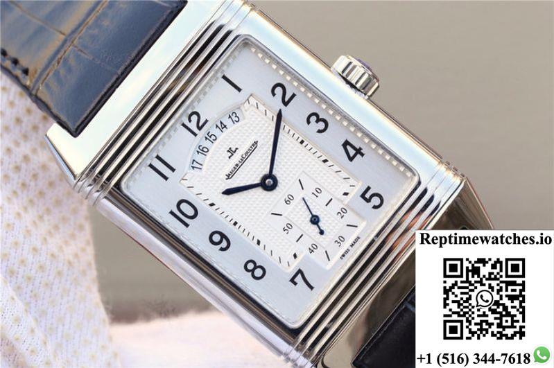Jaeger-Lecoultre Grande Reverso Q3738420 Silver Dial-Rep Time Watches