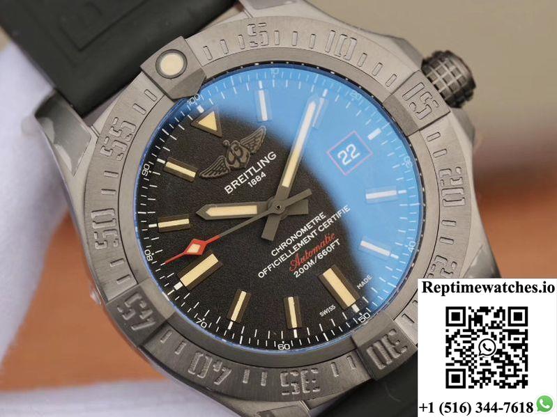 Breitling Avenger Blackbird 44Mm V17311101B1W1 Gf Factory V4 Black Dial-Rep Time Watches