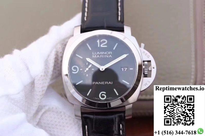 Panerai Luminor Marina 1950 Pam312 Vs Factory V2 Black Dial-Rep Time Watches