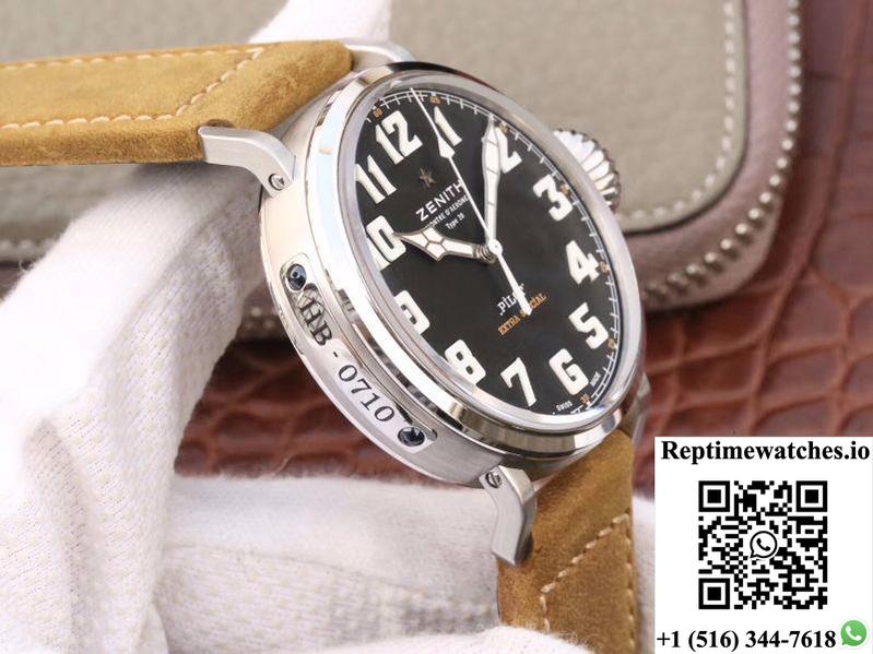 Zenith Pilot Type 20 Extra Special 03.2430.3000.21.C738 Xf Factory Black Dial-Rep Time Watches