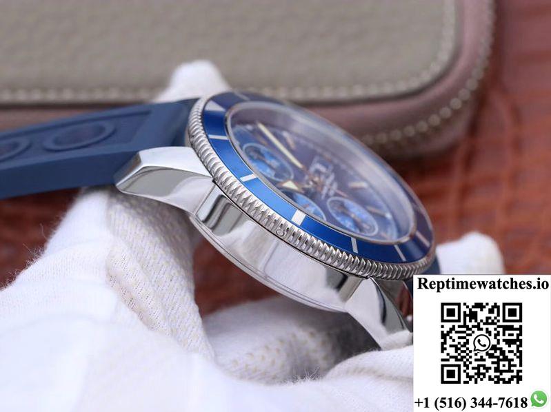 Breitling Superocean Heritage Ii Chronograph A1331216 Om Factory Blue Dial-Rep Time Watches