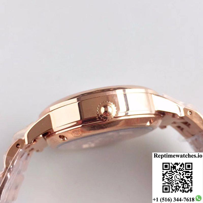 Jaeger-Lecoultre Rendez-Vous 3612420 Rose Gold Case White Dial-Rep Time Watches